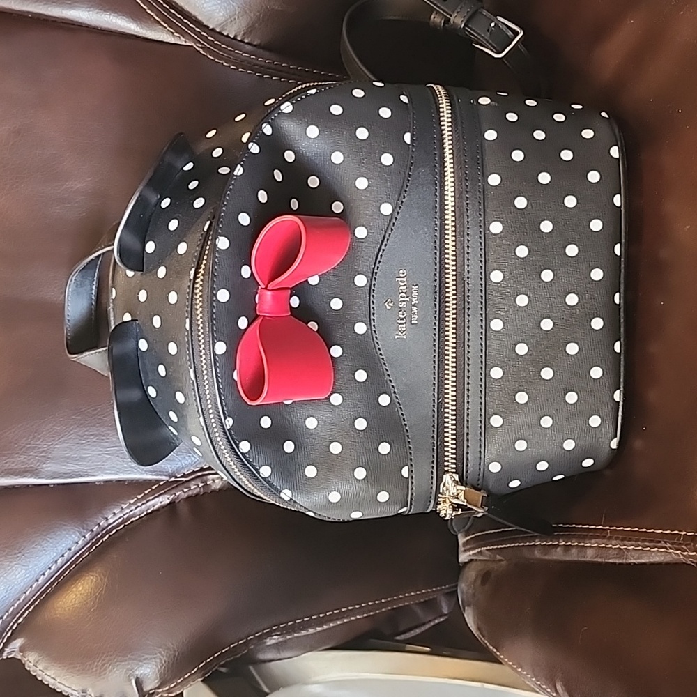 KATE SPADE MINNIE MOUSE BACKPACK LIKE NEW! SO CUTE!!!
